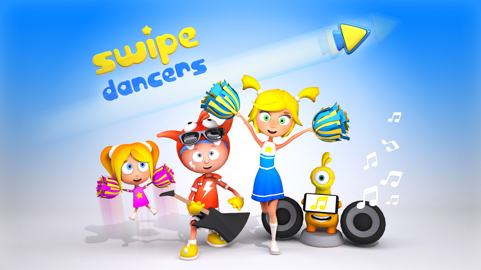 Play Video - Swipe Dancers 3D
